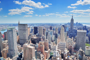 Municipal Liability Attorney New York, NY with an overview of buildings in midtown in Manhattan